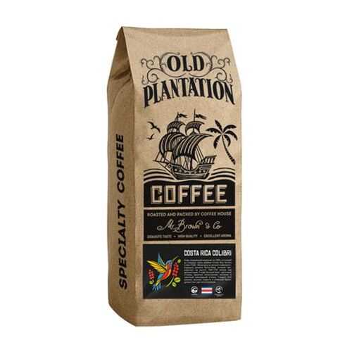 Кофе Old Plantation Specialty Coffee Costa Rica Colibri в зернах 250 г в Мария-Ра
