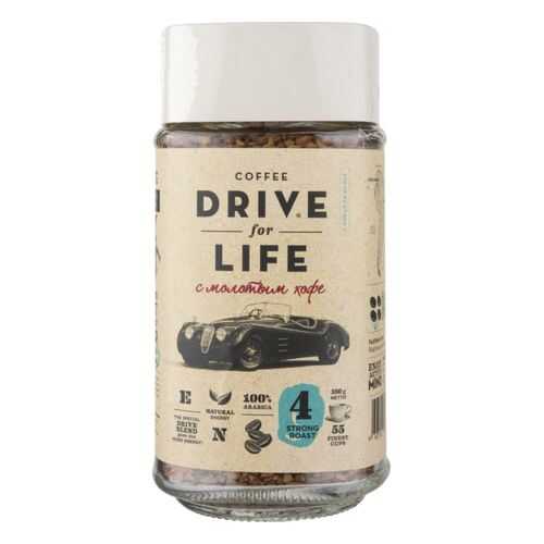 Кофе растворимый Drive for Life strong roast с молотым 100 г в Мария-Ра