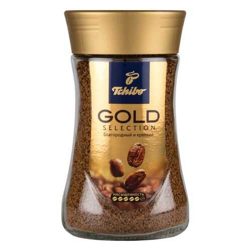 Кофе растворимый Tchibo gold selection сублимированный 190 г в Мария-Ра