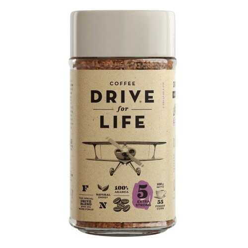Кофе растворимый живой Drive for Life extra strong 100 г в Мария-Ра