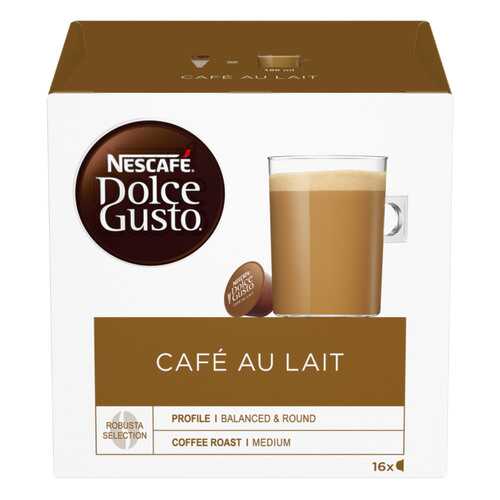 Кофе в капсулах Nescafe dolce gusto cafe au lait 16 капсул в Мария-Ра