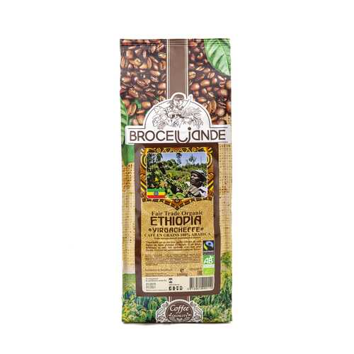 Кофе в зернах Broceliande Ethiopia organic 1 кг в Мария-Ра