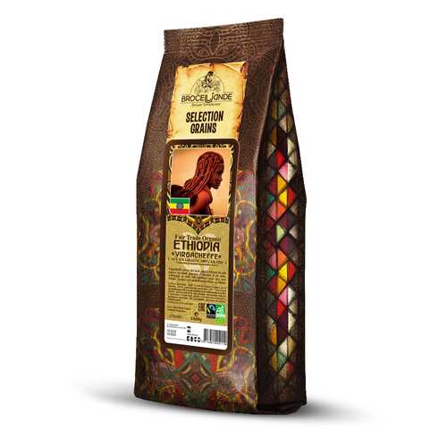 Кофе в зернах Broceliande Ethiopia yirgacheffe броселианд Эфиопия иргачиф 1 кг в Мария-Ра