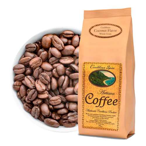 Кофе в зернах Caribbean Spice Artisan Kosher Coffee Coconut Grain кокос 250 г в Мария-Ра