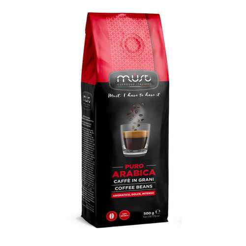 Кофе в зернах Must pure arabica 500 г в Мария-Ра
