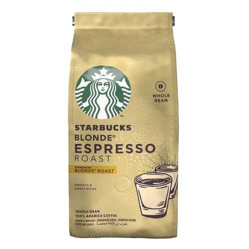 Кофе в зернах Starbucks Blonde Espresso Roast светлой обжарки 200 г в Мария-Ра