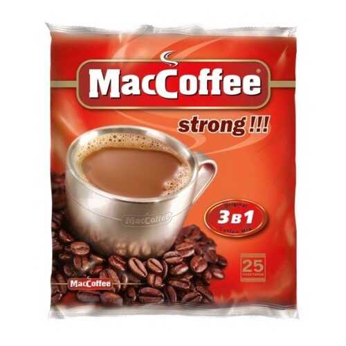 Кофейный напиток растворимый MacCoffee strong 3в1 50 г 16 штук в Мария-Ра