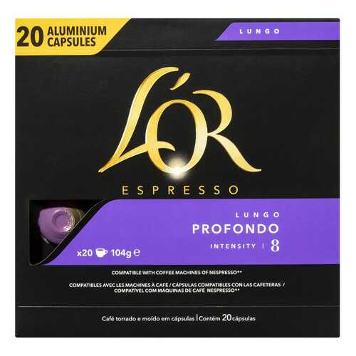 L'OR Espresso Lungo Profondo 20шт в Мария-Ра