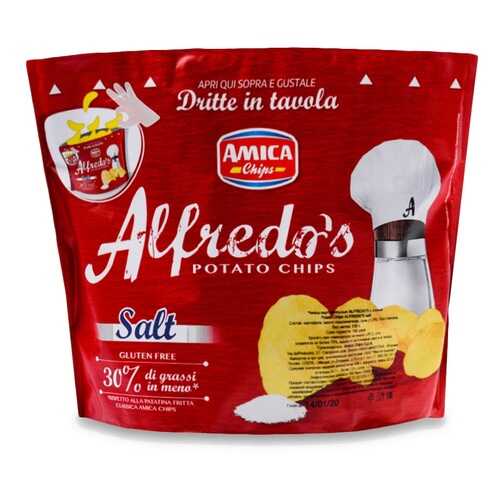 Чипсы картофельные Amica Chips с солью 135г Италия в Мария-Ра