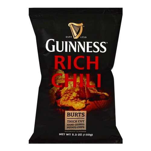 Чипсы картофельные GUINNESS Рич чили 150 г в Мария-Ра