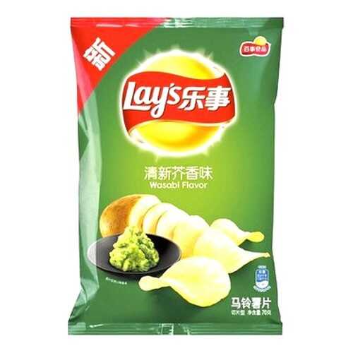 Чипсы «Lay’s» со вкусом васаби, 70гр. в Мария-Ра
