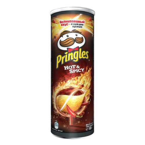 Чипсы Pringles острый и пряный 165 г в Мария-Ра