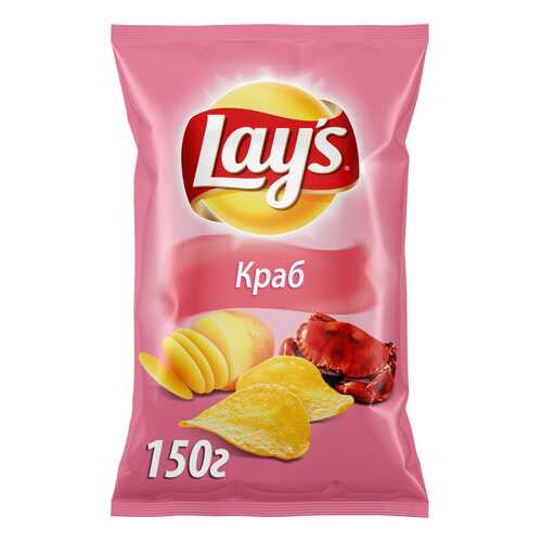 Картофельные чипсы Lay's краб 150 г в Мария-Ра