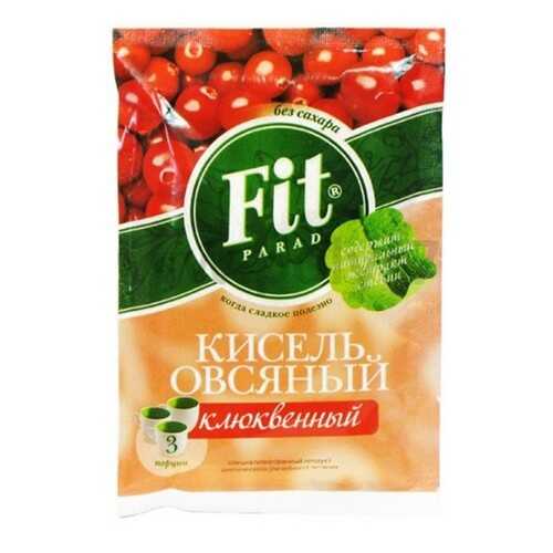 Кисель овсяный Fit Parad клюквенный 50 г в Мария-Ра