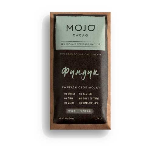 Горький шоколад 72% Mojo Cacao с шоколадно-ореховой пастой со вкусом фундук в Мария-Ра