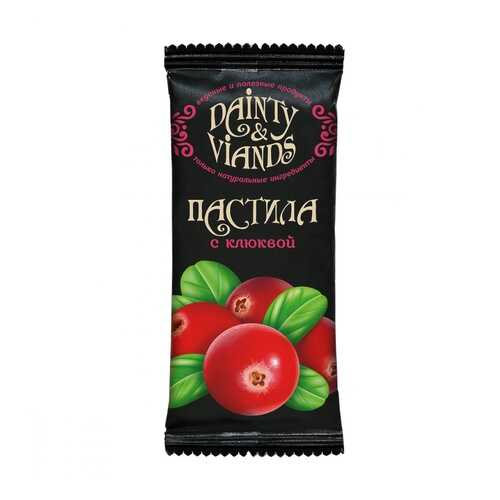 Батончик Dainty & Viands Пастила с клюквой, 40 гр в Мария-Ра