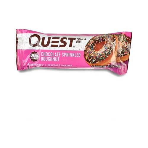 Батончик протеиновый Quest Bar Chocolate Sprinkled Doughnut Пончик Донат 60г США в Мария-Ра
