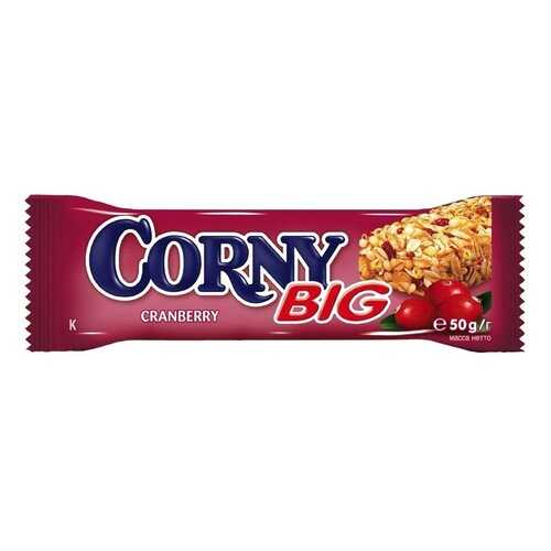 Corny BIG батончик злаковый с клюквой 24 штуки по 50г в Мария-Ра