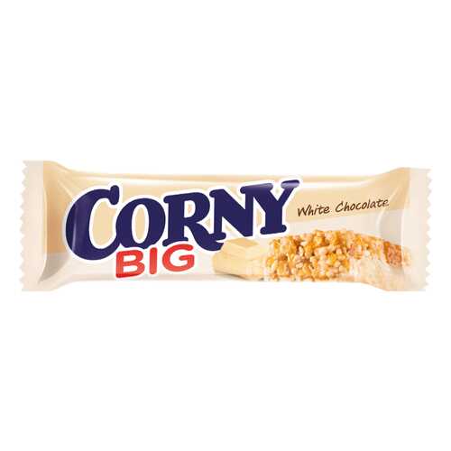 Corny BIG Злаковая полоска с белым шоколадом 24 штуки по 40г в Мария-Ра