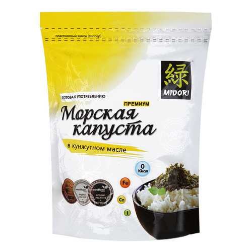 Морская капуста нори Midori в кунжутном масле 80 г в Мария-Ра
