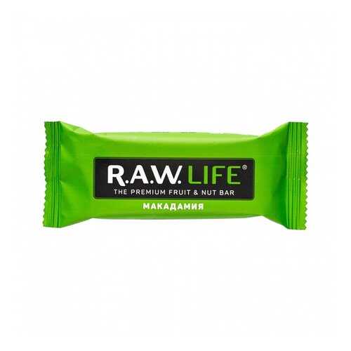 Орехово-фруктовый батончик R.A.W. LIFE макадамия 47 г в Мария-Ра