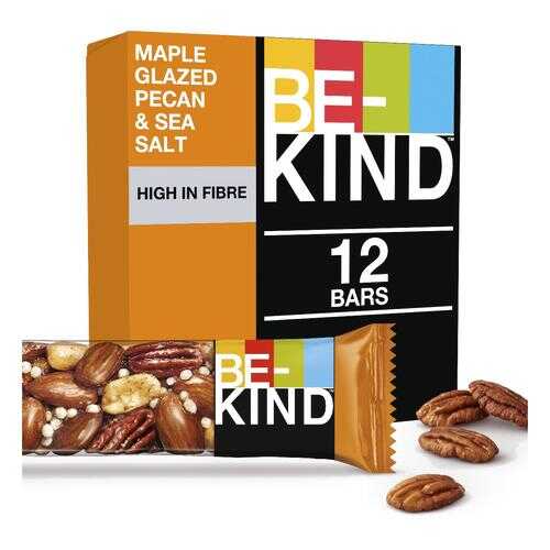 Ореховый батончик BE-KIND с медом кленовым сиропом и морской солью 12 штук по 40 г в Мария-Ра