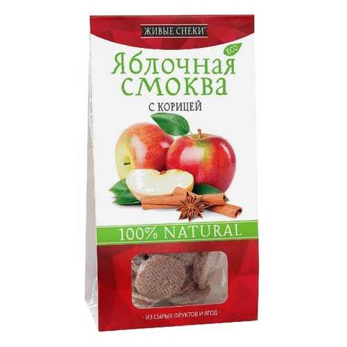 Смоква Живые снеки яблочная с корицей 60 г в Мария-Ра