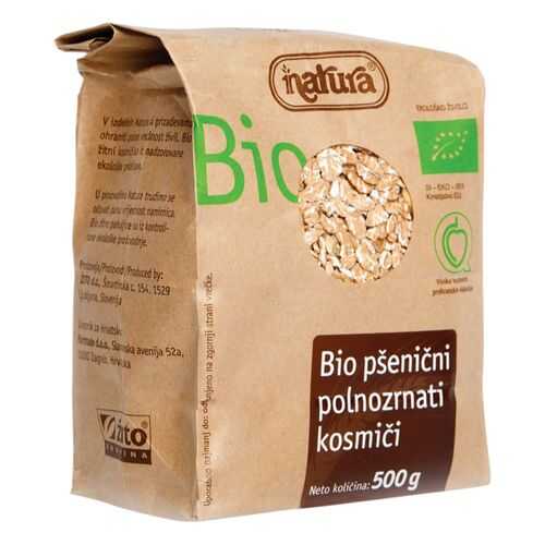 Хлопья пшеничные Natura цельнозерновые органические 500 г в Мария-Ра