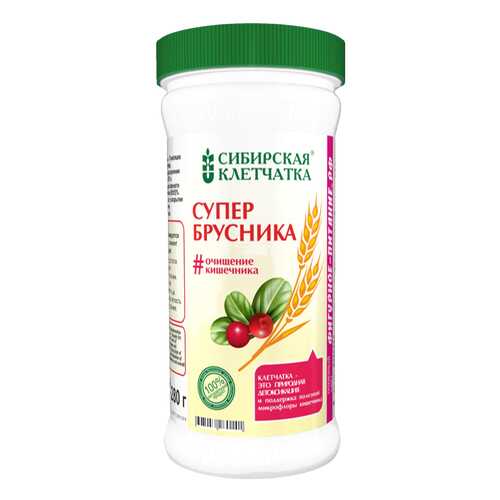 Клетчатка Сибирская супербрусника 280 г в Мария-Ра