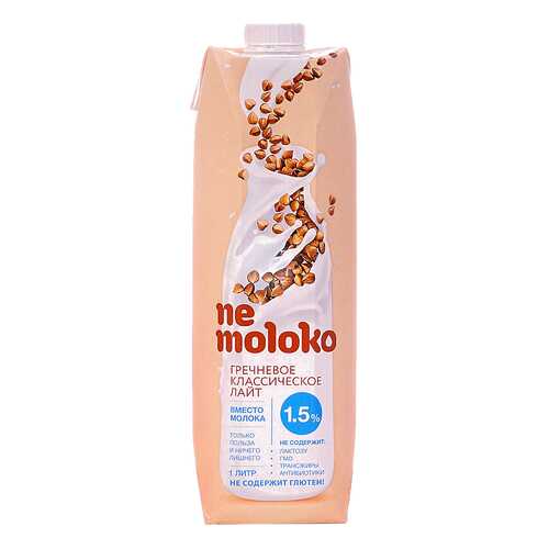Напиток гречневый Ne moloko классический лайт 1.5% 1 л в Мария-Ра