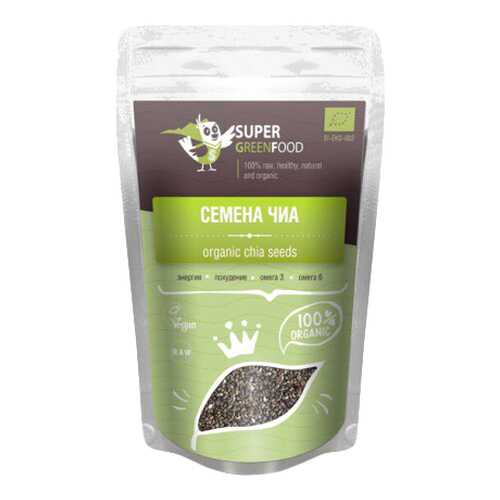 Семена чиа, 200 гр, Super Green Food в Мария-Ра