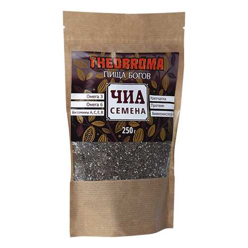 Семена ЧИА, THEOBROMA Пища Богов, 250 гр в Мария-Ра