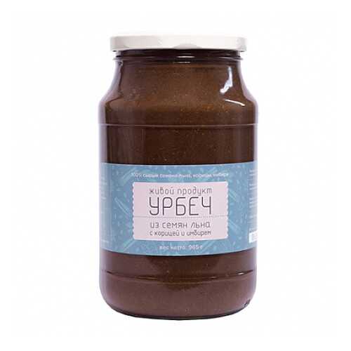 Урбеч из семян льна с корицей и имбирем Живой продукт 965 г в Мария-Ра