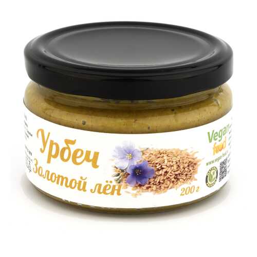 Урбеч Vegan-food из семян золотого льна 200 г в Мария-Ра