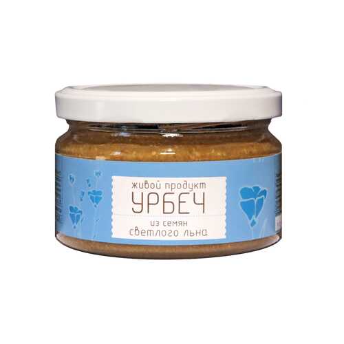 Урбеч Живой продукт из семян светлого льна 225 г в Мария-Ра