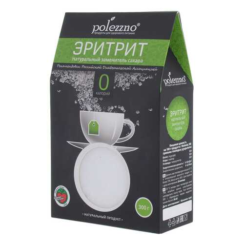 Эритрит Polezzno натуральный заменитель сахара 300 г в Мария-Ра