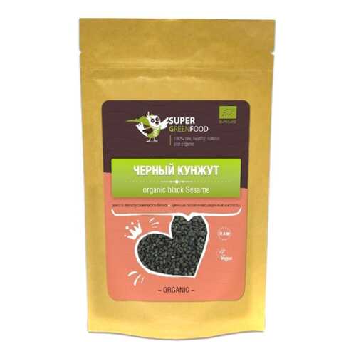 Черный кунжут Super Green Food 150 г в Мария-Ра
