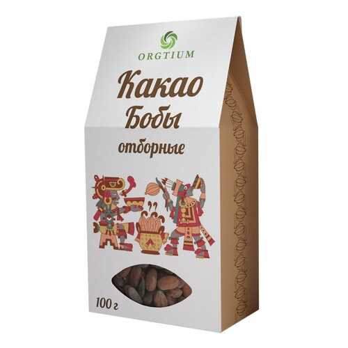 Какао-бобы Оргтиум сорт форастеро отборные 100 г в Мария-Ра