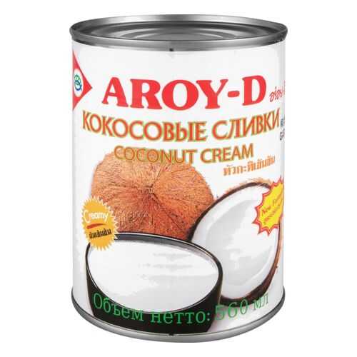 Кокосовые сливки Aroy-D 20-22% 560 мл в Мария-Ра