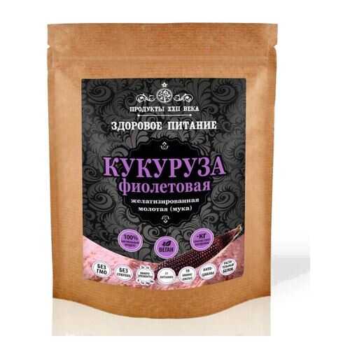 Кукуруза фиолетовая Продукты XXII века молотая мука желатинизированная 200 г в Мария-Ра