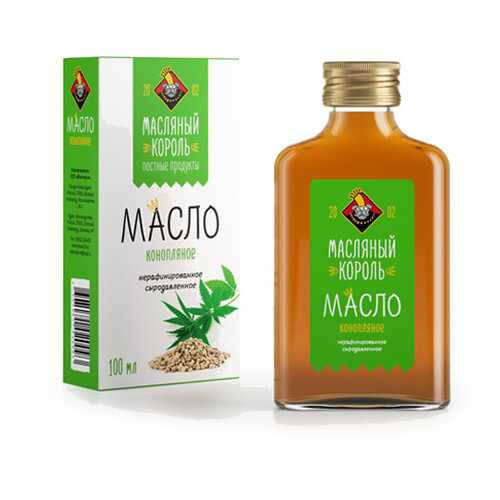 Масло конопляное 100% Масляный король 250 мл в Мария-Ра