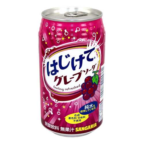 Напиток Sangaria grape со со вкусом винограда жестяная банка 0.35 л в Мария-Ра