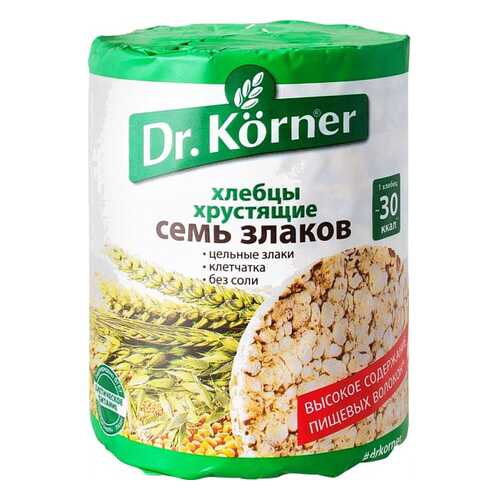 Хлебцы хрустящие Dr.Kоrner семь злаков 100 г в Мария-Ра