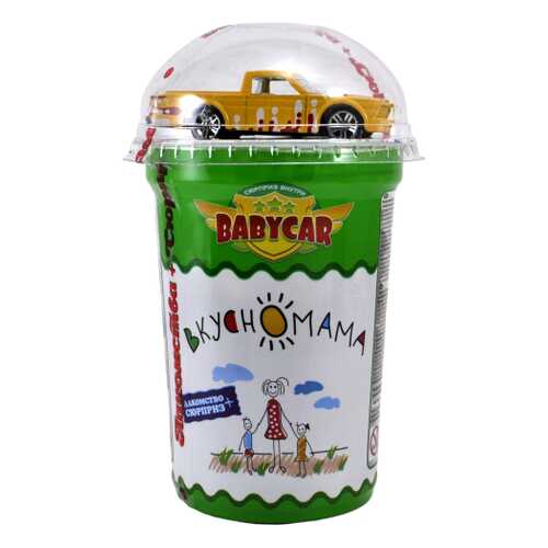 Кукурузные шарики в глазури Вкусномама Babycar с игрушкой 30 г в Мария-Ра