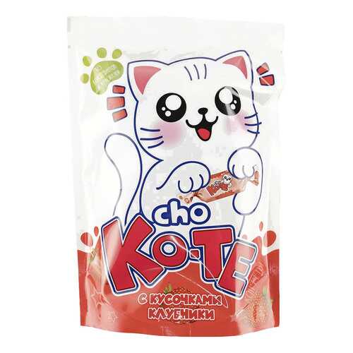 Конфеты Cho ko-te С кусочками клубники, 200 гр в Мария-Ра