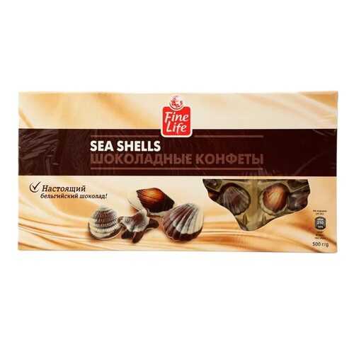 Конфеты Fine Life ракушки шоколадные ассорти 500 г в Мария-Ра