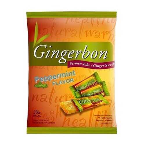 Конфеты имбирные GingerBon с мятой, жевательные 125 г в Мария-Ра