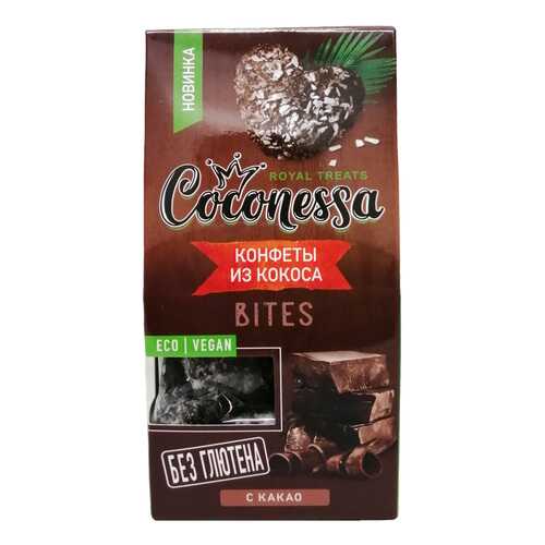 Конфеты кокосовые Coconessa какао 90 г в Мария-Ра