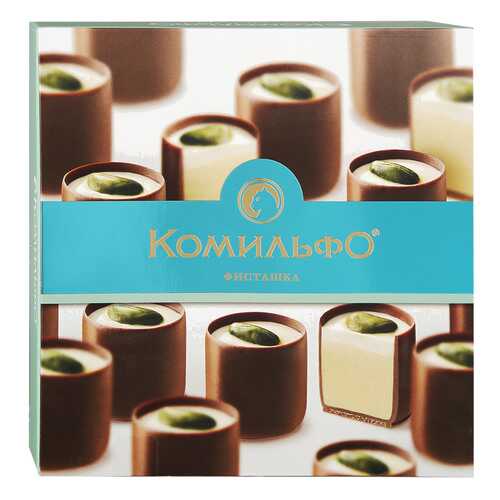 Конфеты Комильфо фисташка шоколадные с двухслойной начинкой 232 г в Мария-Ра