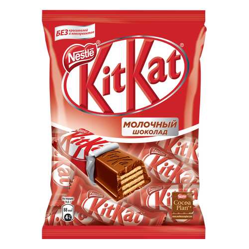 Молочный шоколад Kit Kat с хрустящей вафлей 169 г в Мария-Ра